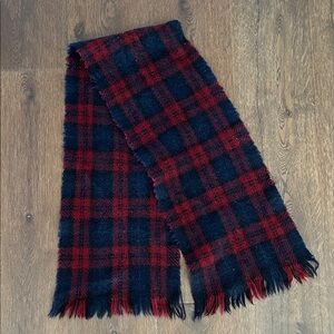 Wool Scarf in Checkered Print | Wool Scarf | Checked Scarf | Checkered Scarf